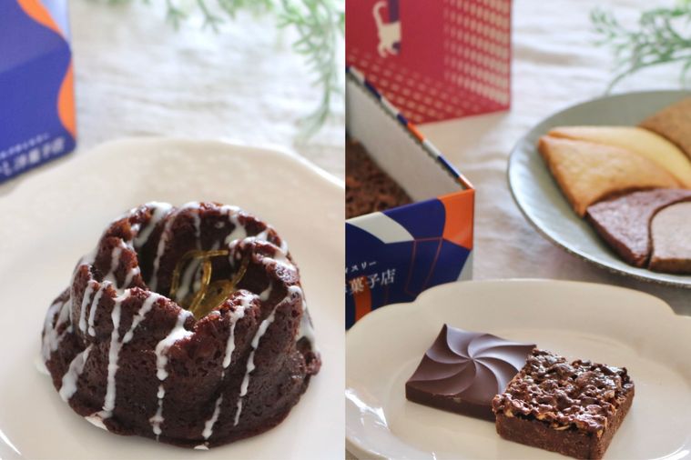 架空のパティスリーしろいし洋菓子店のバレンタインスイーツ