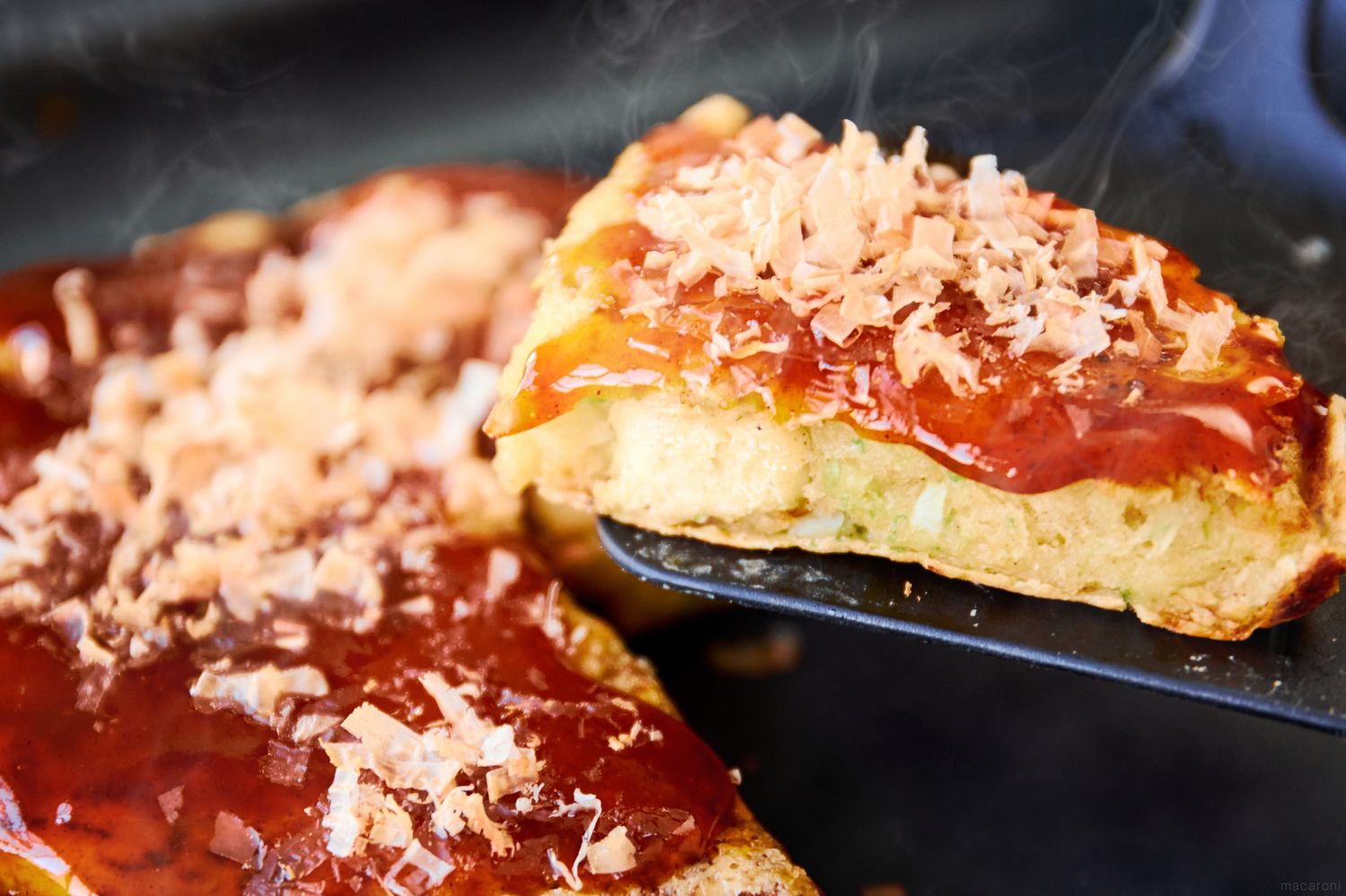 お好み焼きのシズル