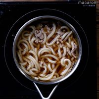 作り方 豚肉と小松菜のうどん