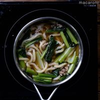 作り方 豚肉と小松菜のうどん