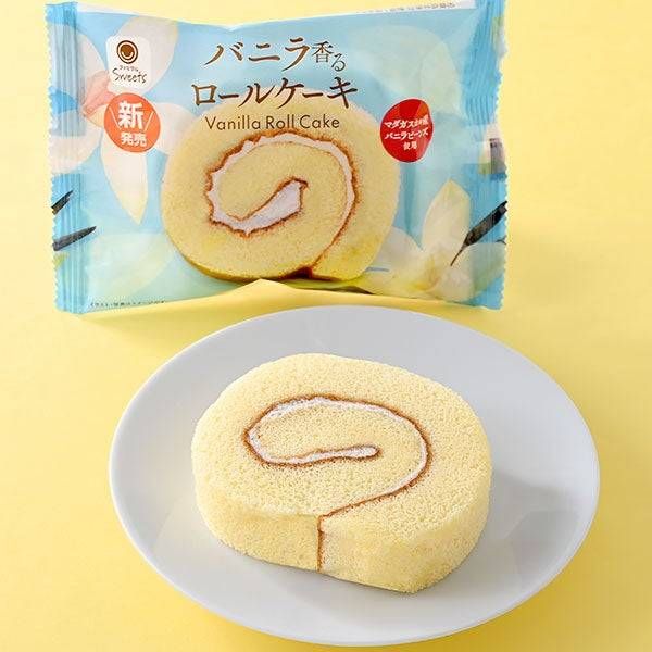 バニラ香るロールケーキ