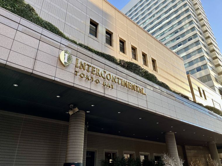 インターコンチネンタル東京ベイの外観