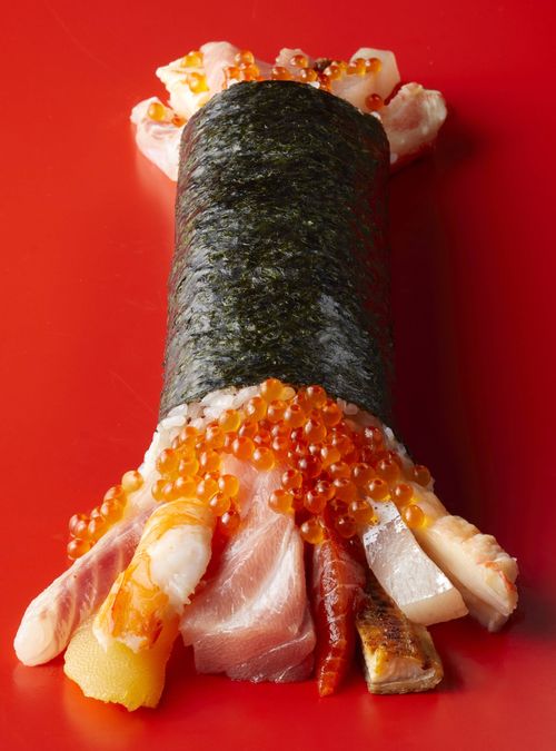 魚くみ一巻入魂豪華絢爛海鮮巻