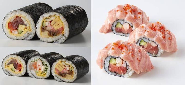 魚くみの恵方巻3種