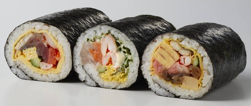 魚くみ海鮮巻・恵方巻・海鮮サラダ巻 ハーフ3本セット