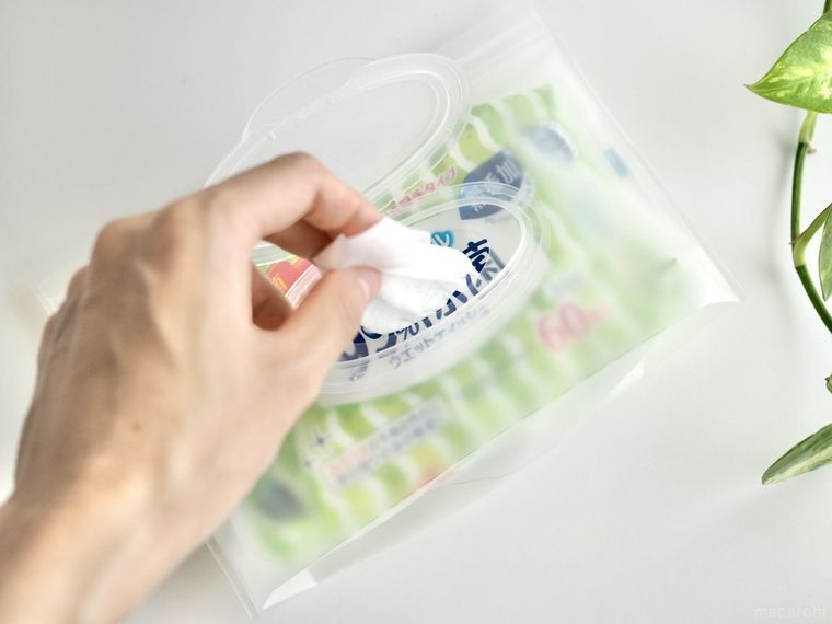 フタ付ウェットシートケース