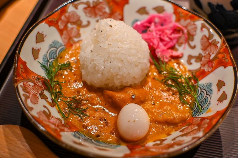 カレーのアップ