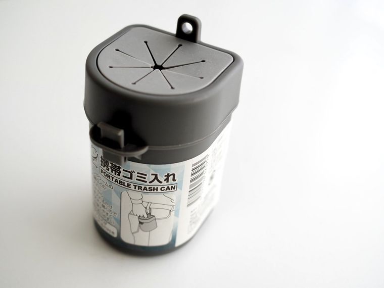 セリア携帯ゴミ入れ