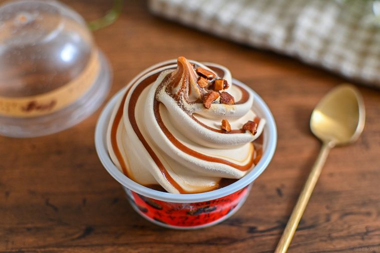 アイスのアップ