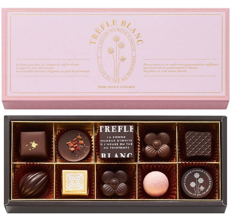 トレフルブラン ストロベリー ショコラアソート10個入のイメージ