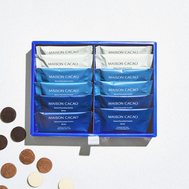 生チョコクッキー BLUE 12袋3種詰合せのイメージ