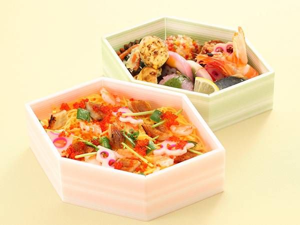 ひな二段ちらし