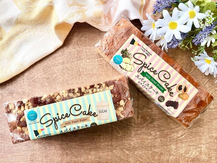 業務スーパースパイスケーキのパッケージ