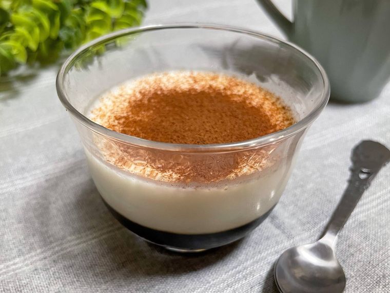 業務スーパーレアチーズで作ったティラミス風コーヒーゼリー