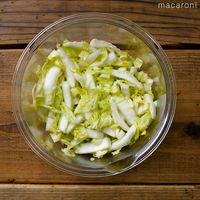 作り方 白菜とツナのマヨポンサラダ