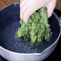 作り方 菜の花のからし和え