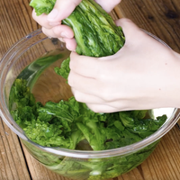 作り方 菜の花のからし和え