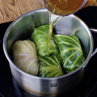 作り方 春キャベツのロールキャベツ