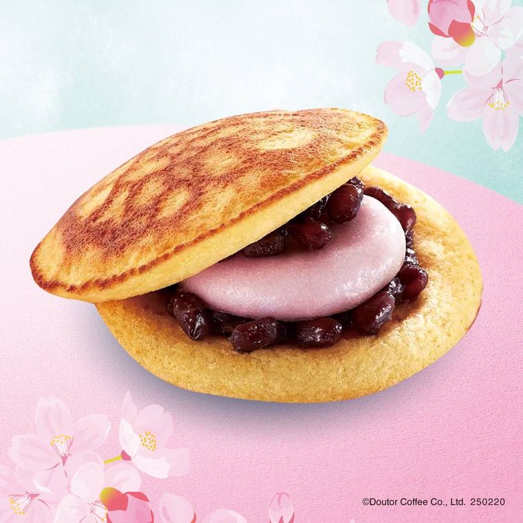 もっちり桜どら焼き