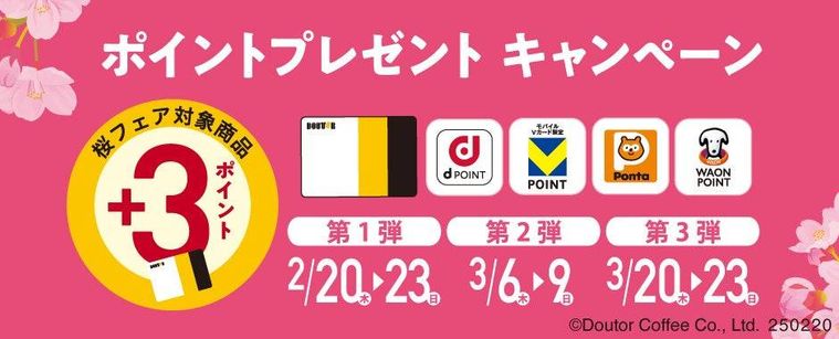 ポイントプレゼントキャンペーン