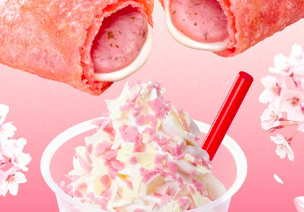 ロッテリアSAKURAスイーツフェア開催春限定スイーツが登場