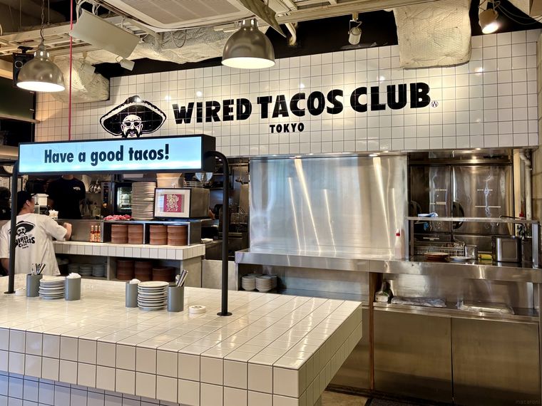 ワイアード タコス クラブ トウキョウのキッチン