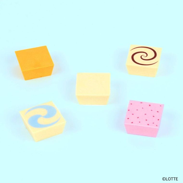 消しゴムの模様