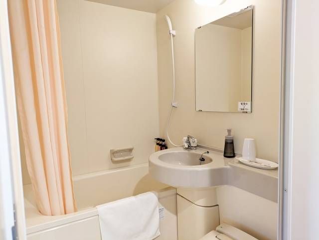 ホテルのユニットバス