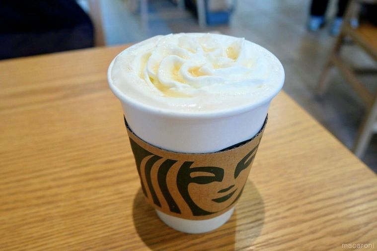 ホイップとはちみつ追加のカフェミスト