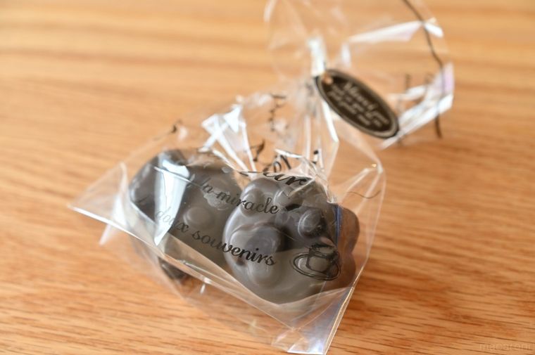 ラッピングしたチョコマシュマロ