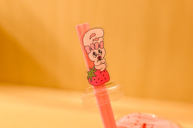 ストローピックのアップ