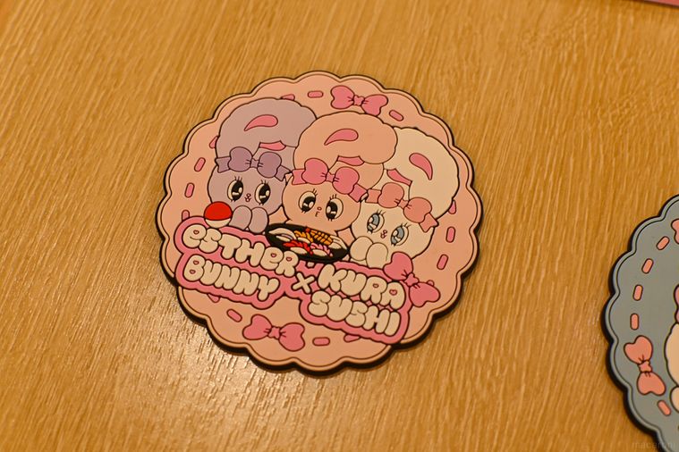 ラバーコースターのアップ