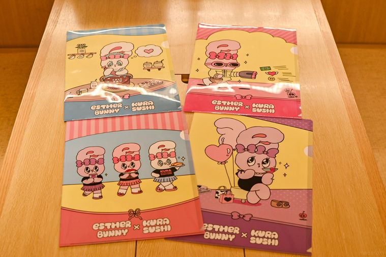 クリアファイルの集合