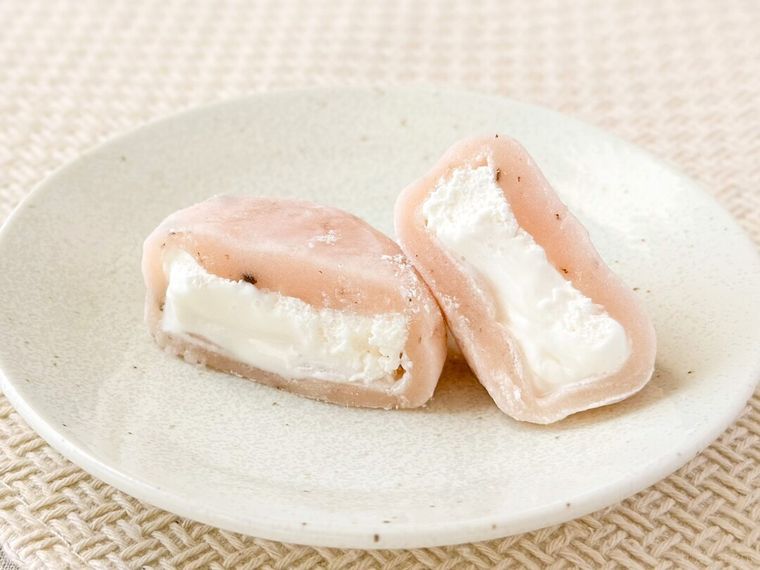 ミルククリームの断面