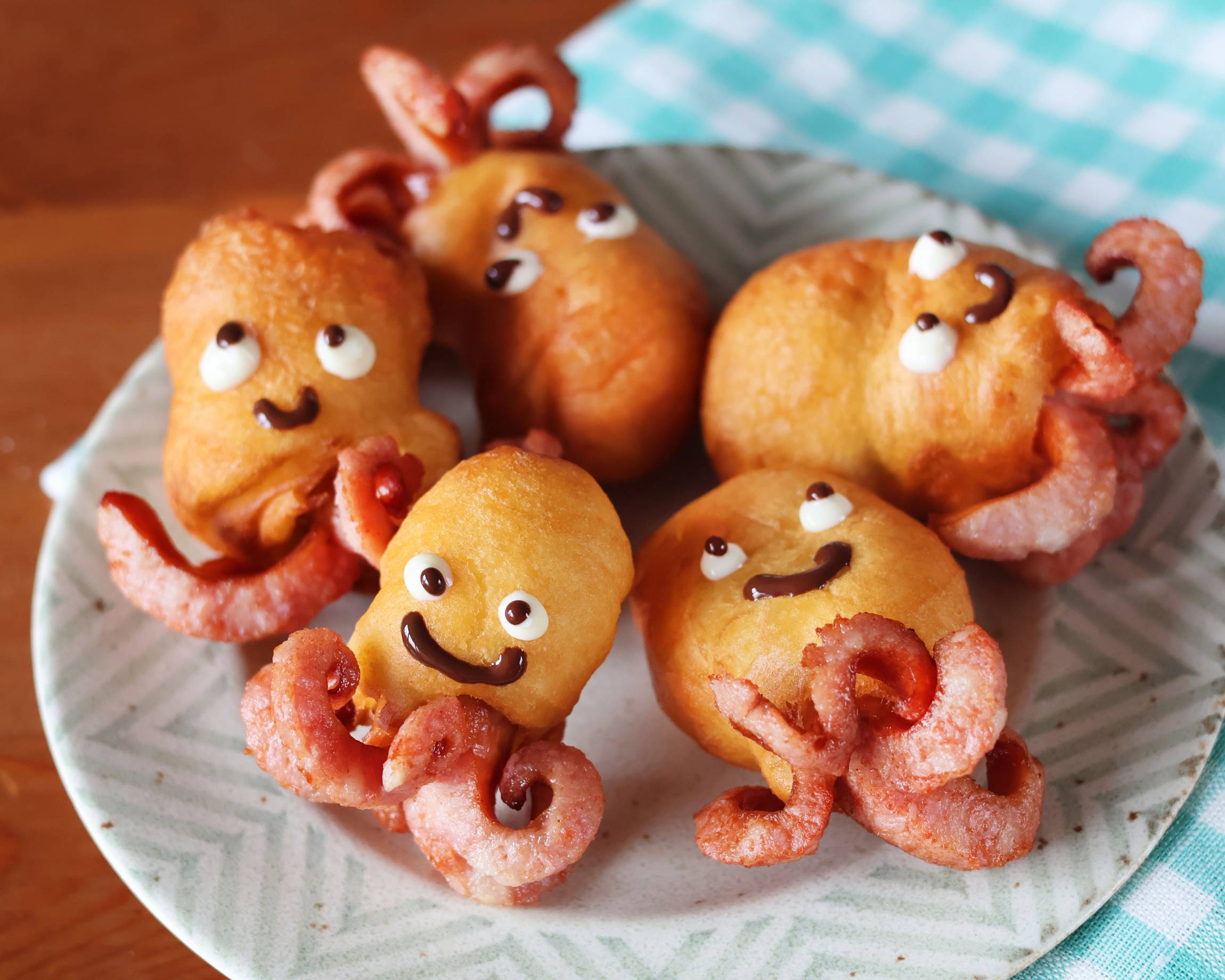 未開封　ディズニーリゾート　ランチピックセット　タコさんウインナー TDR 東京ディズニーランド ミッキー タコさんウインナー ストラップ 紙