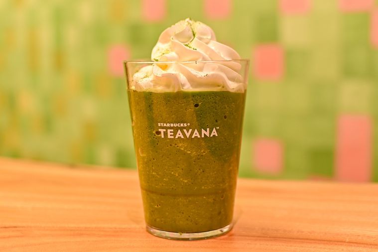 フラペチーノを正面から