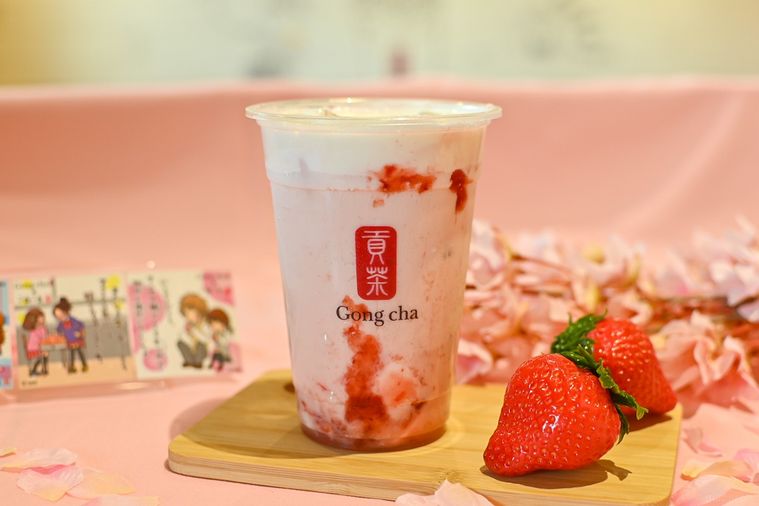 ドリンクを正面から