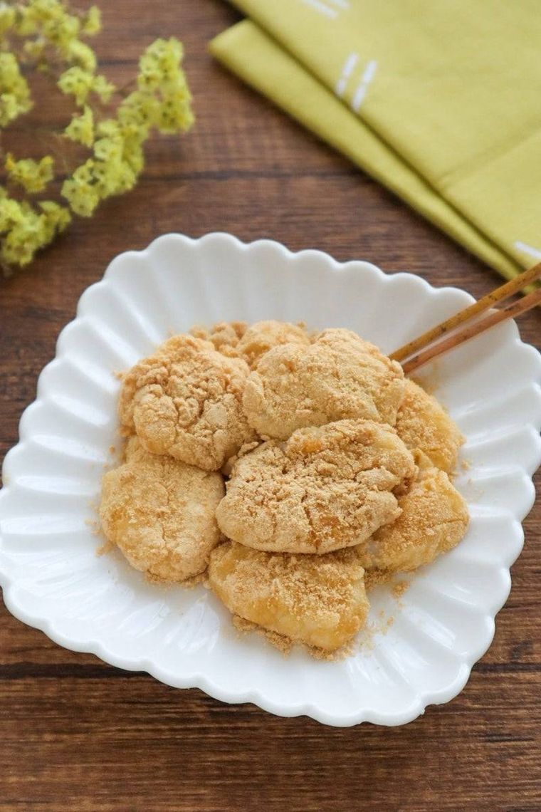 片栗粉で簡単とろける甘酒ミルク餅