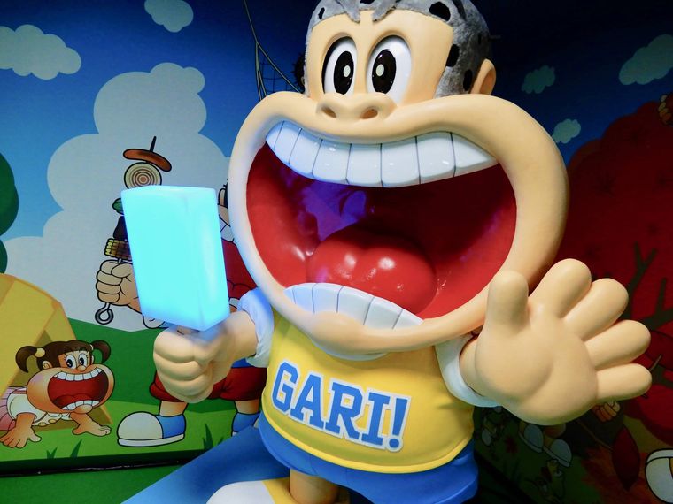 赤城乳業 本庄千本さくら5S工場にあるガリガリ君ロボ