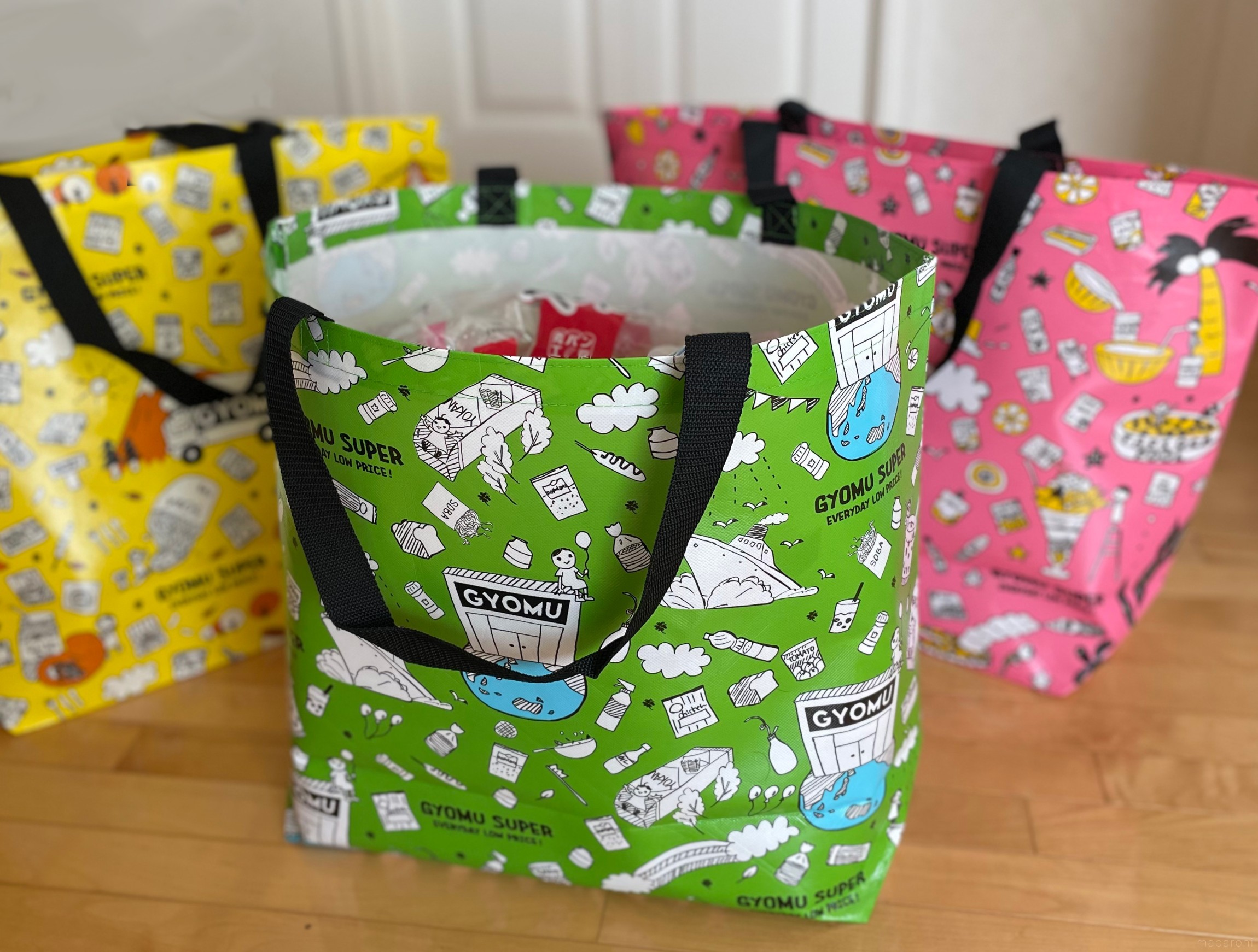 業務スーパー　エコバッグ　収納袋　のみ　新品未使用 業務スーパーのエコバッグが優秀すぎる❗️ | 石川県金沢市の片付け