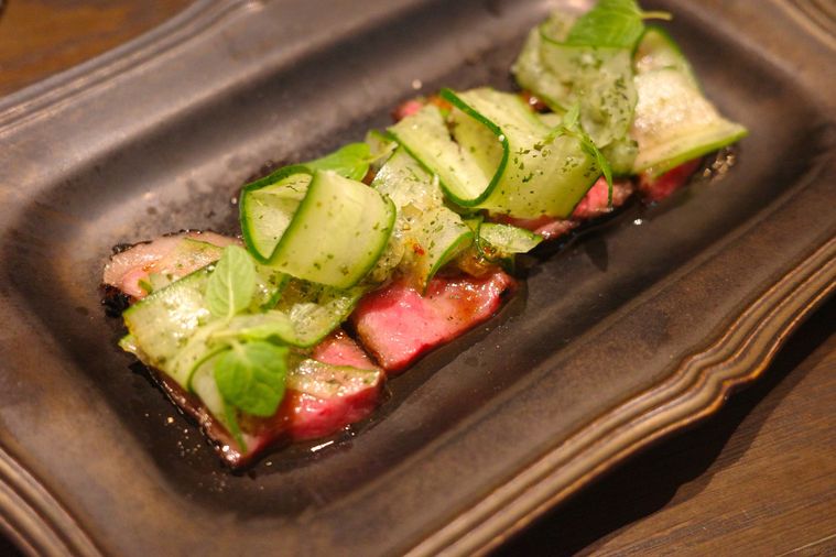 牛肉のグリル ジウソース