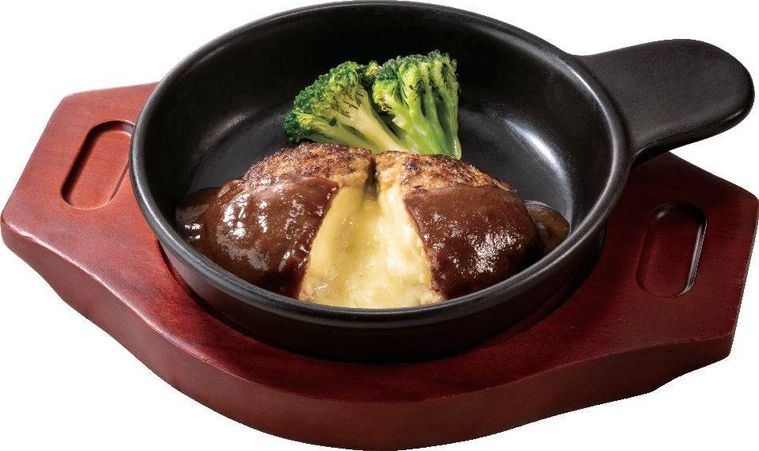 FITミニチーズINハンバーグ