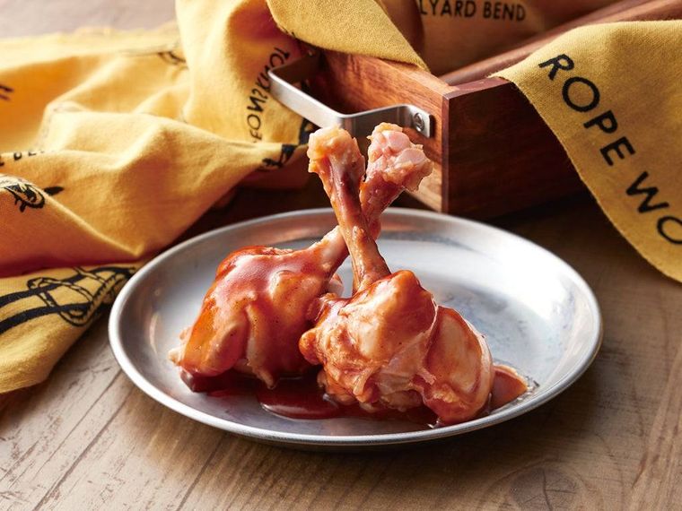 骨つきのチキン