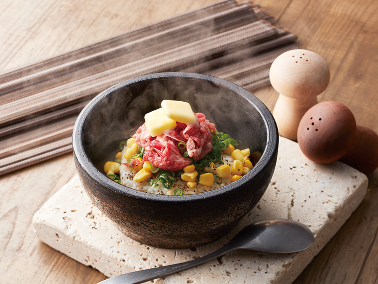 国産牛石焼ビーフペッパーごはん