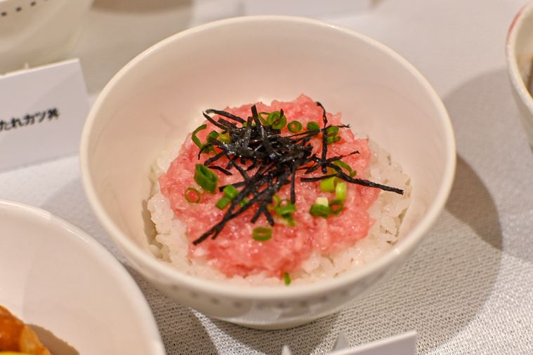 ミニねぎとろ丼