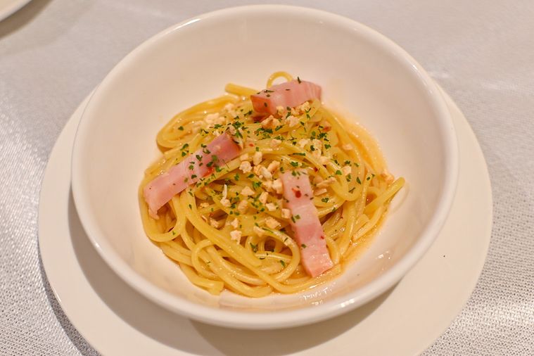 ペペロンチーノのアップ