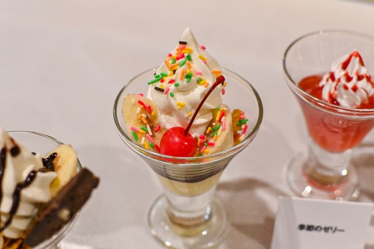 バナナスプリットサンデーのアップ