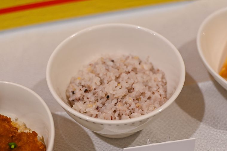 十三穀米のアップ