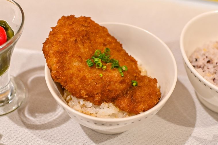 ミニたれカツ丼