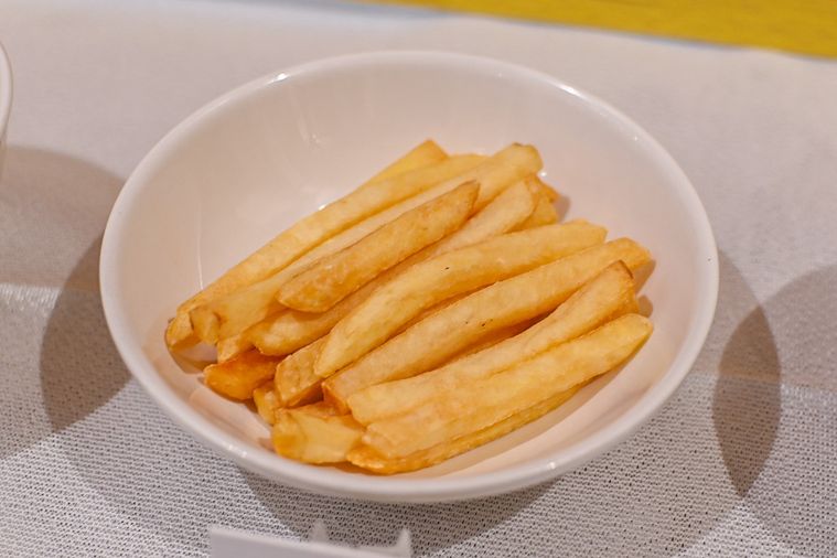 ポテトのアップ